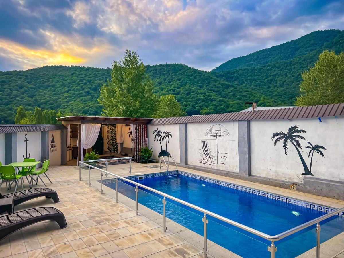 Qafqaz Family Chalet Gabala Ngoại thất bức ảnh