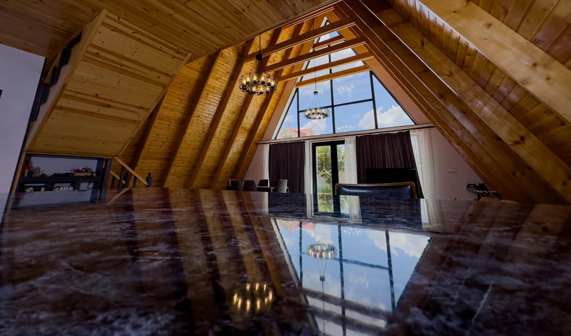 Qafqaz Family Chalet Gabala Ngoại thất bức ảnh