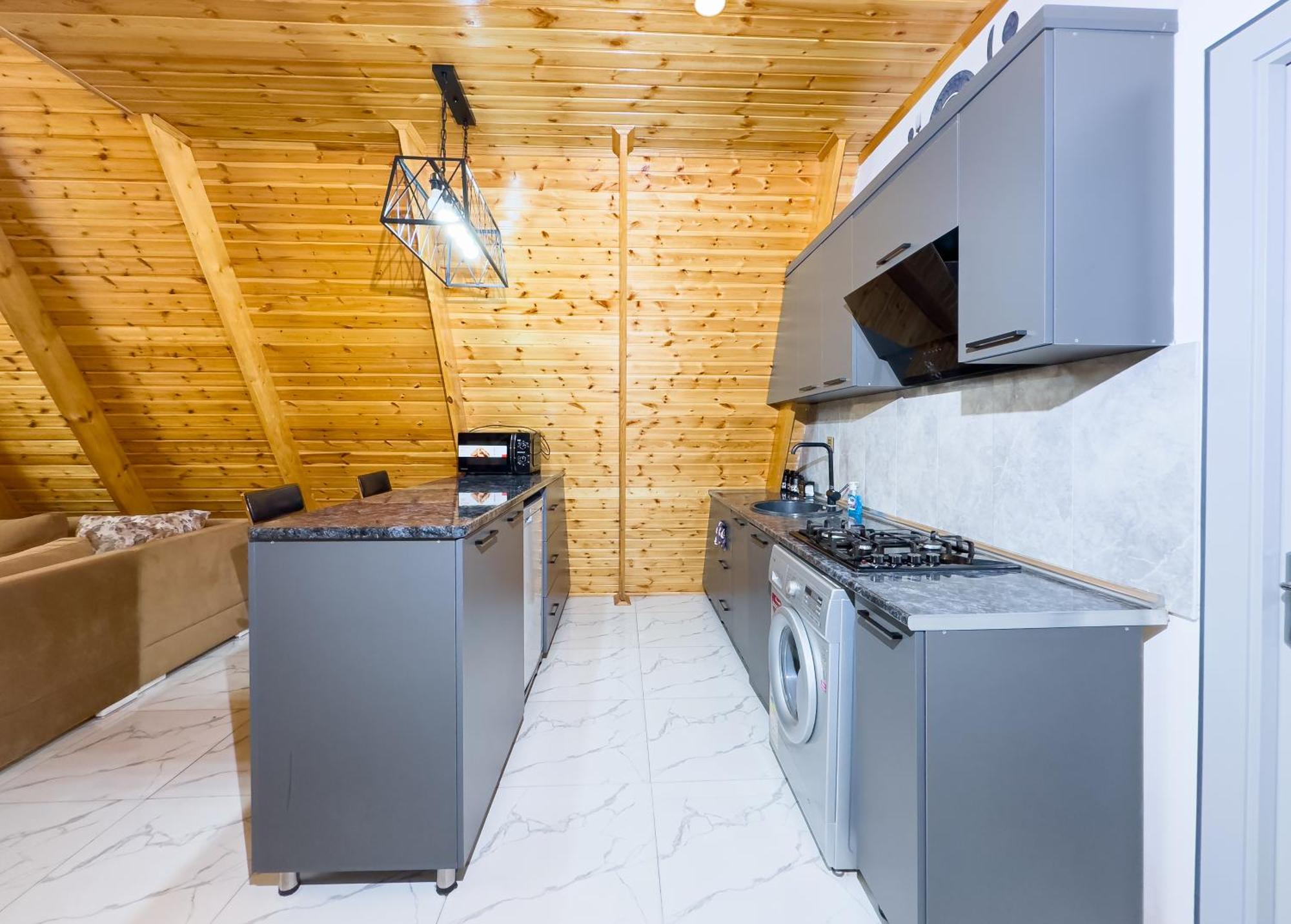 Qafqaz Family Chalet Gabala Ngoại thất bức ảnh