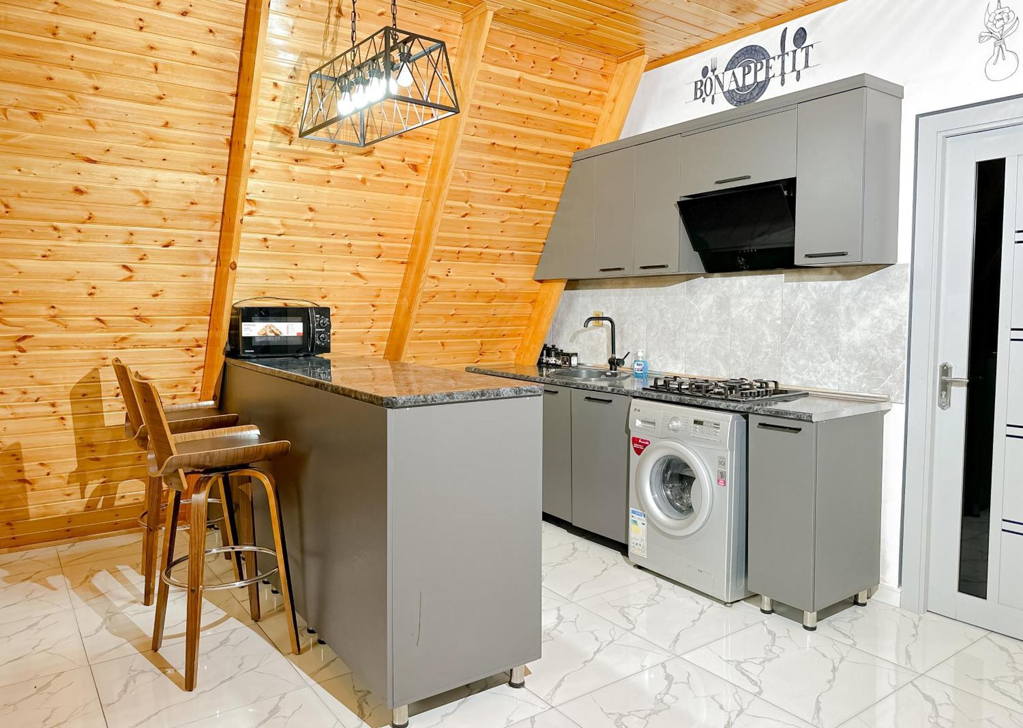 Qafqaz Family Chalet Gabala Ngoại thất bức ảnh