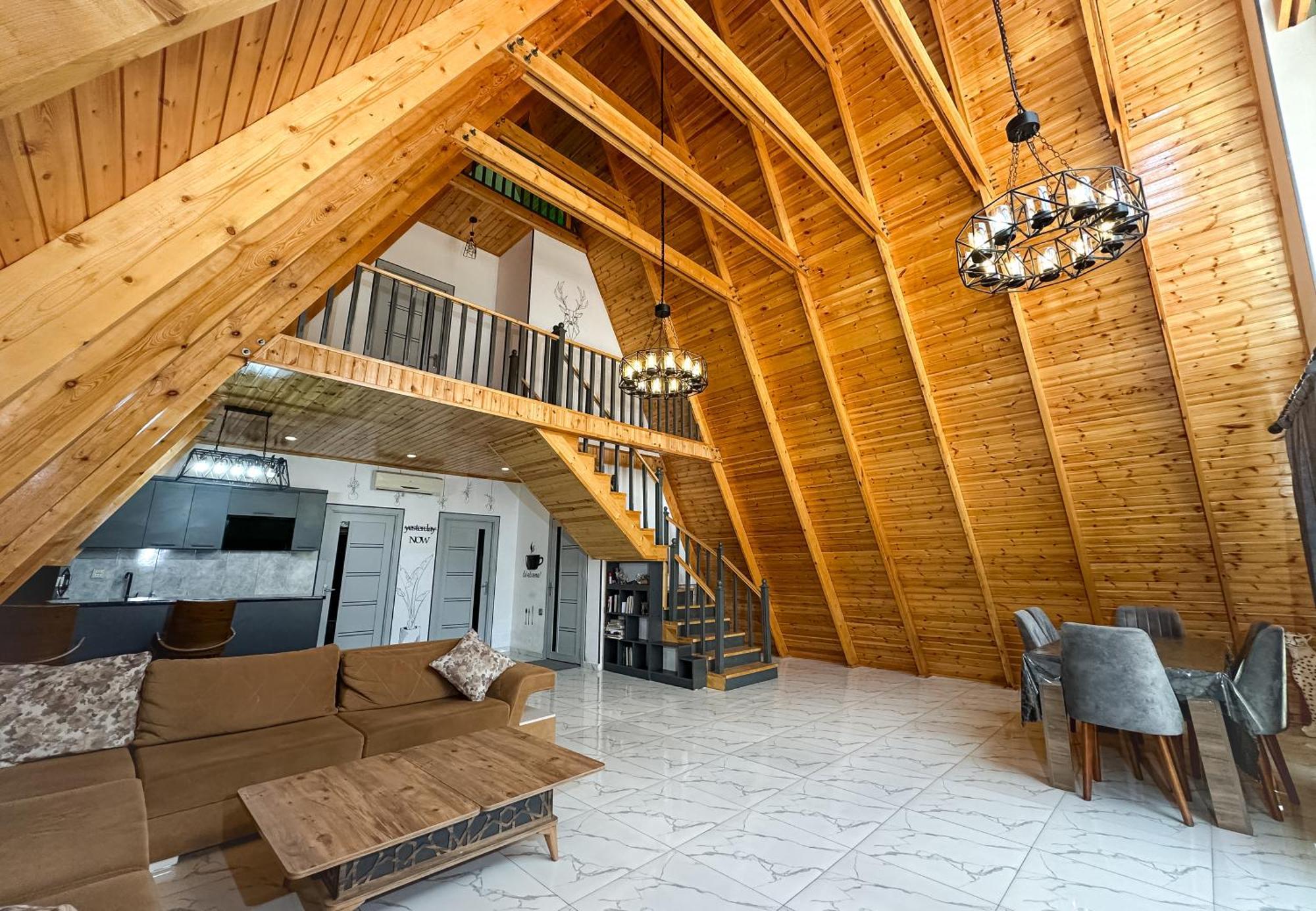 Qafqaz Family Chalet Gabala Ngoại thất bức ảnh
